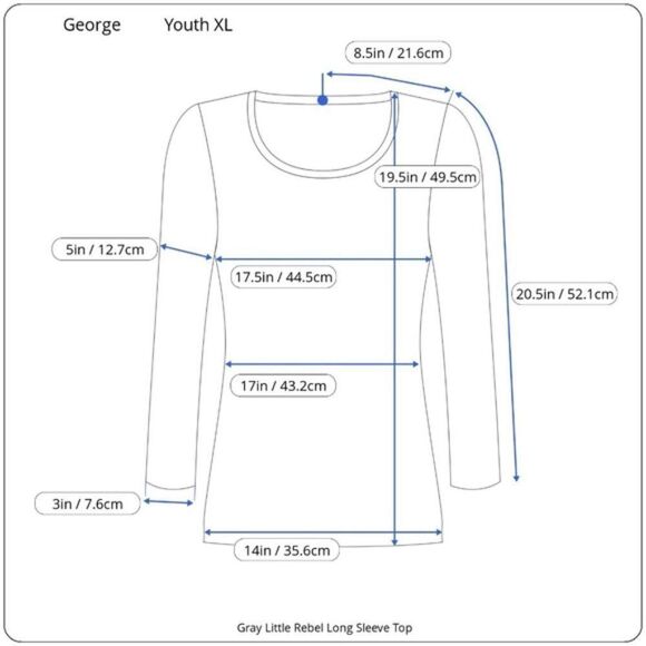 George Gray Long Sleeve T-Shirt Youth XL - Picture 16 of 16